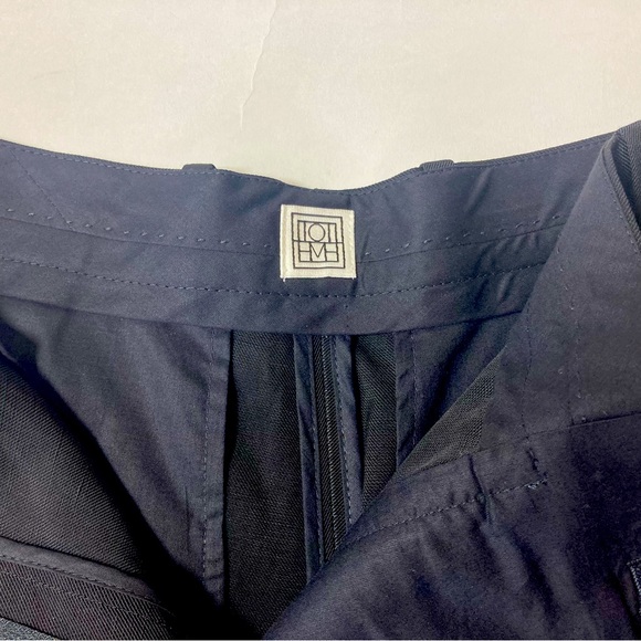 Toteme Tapered Suit Trouser NWT Linen Viscose- Black - Size 36, 38 - Picture 13 of 14